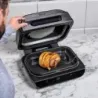 Мультипіч Ninja Foodi MAX Health MultiGrill & Air Fryer з Сooking probe AG551EU, пакування пошкоджене, товар цілий.